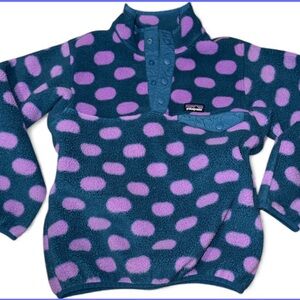 Patagonia Synchilla Fleece - purple and Turquoise